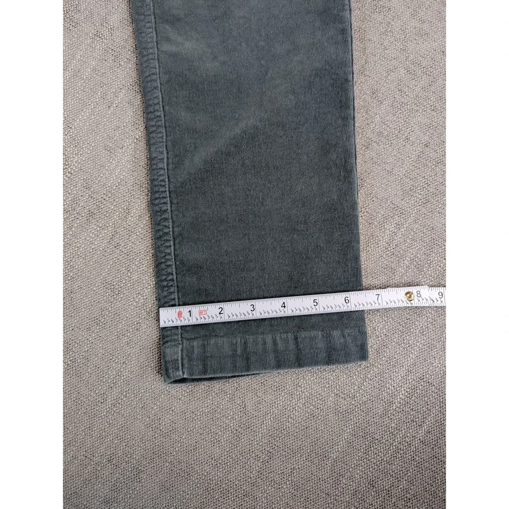 Vuori Pant Mens L Green Optimist Corduroy Drawstring Performance Casual Chino